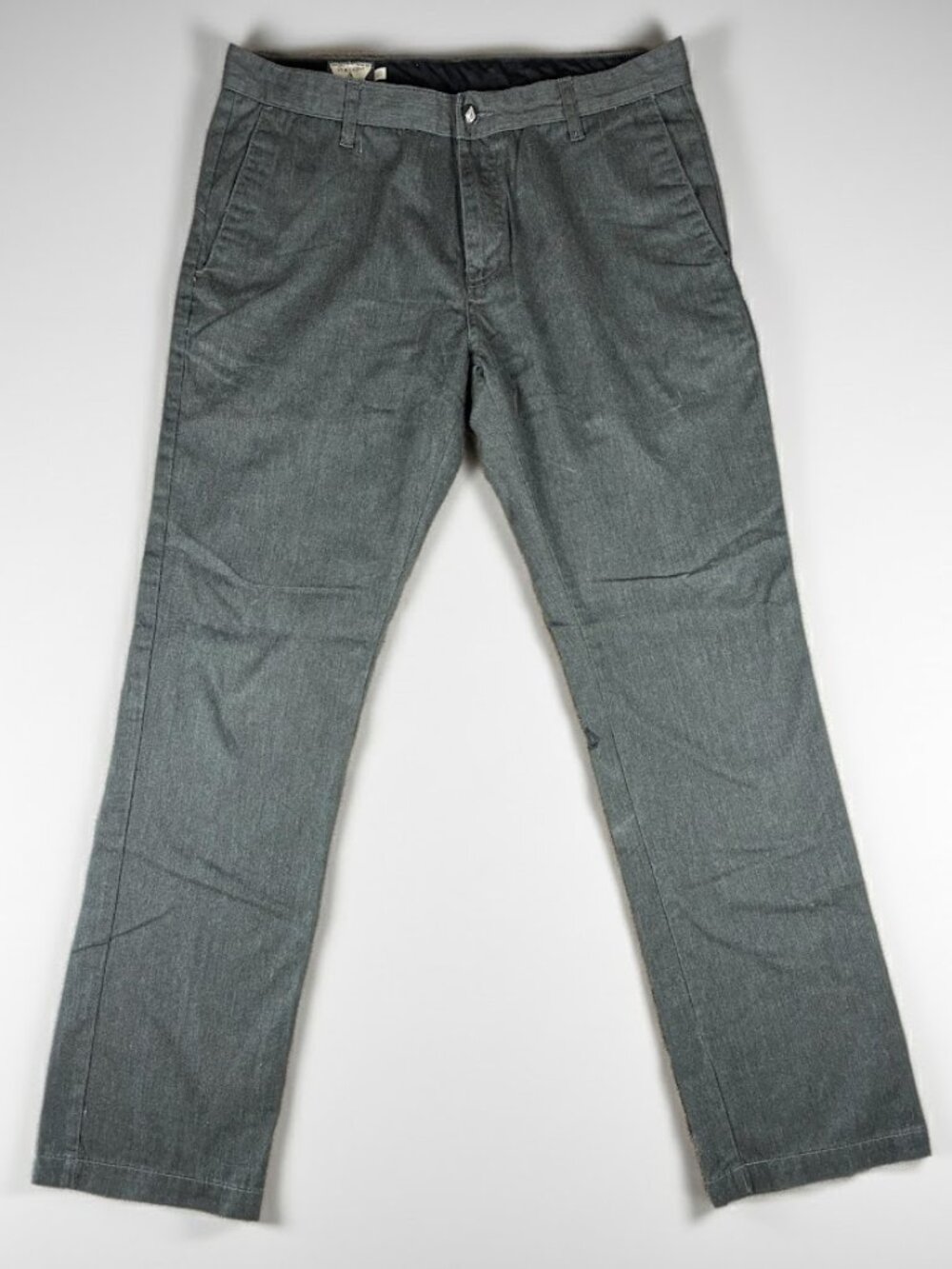 Volcom Mens Size 33 Dark Grey Pants